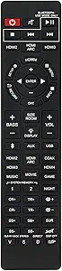 Replaced Remote Control fit for Nakamichi Shockwafe DTSX soundbar