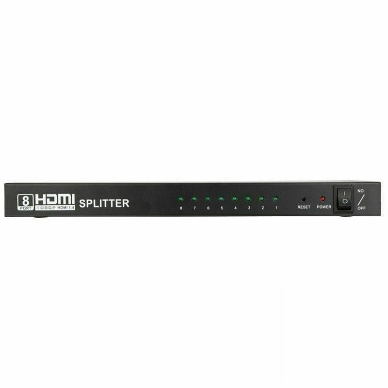 4K HDMI Splitter 1 in 8 Out, Powered 8 Port hdmi splitters Multi Monitor Outputs gallery