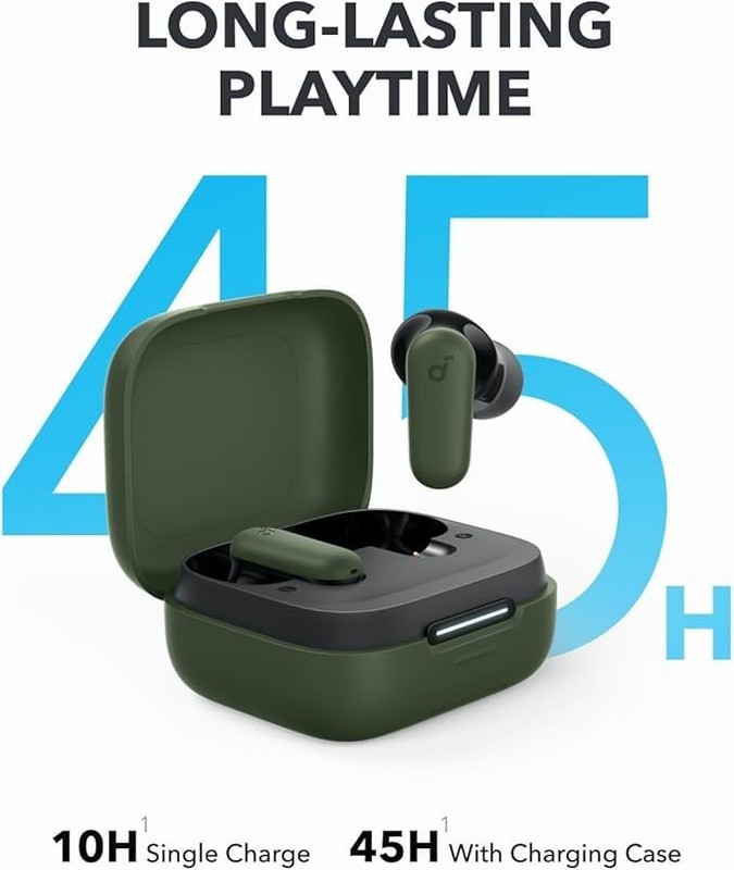 Soundcore P30i by Anker Noise Cancelling Earbuds, 2-in-1 Case and Phone Stand gallery