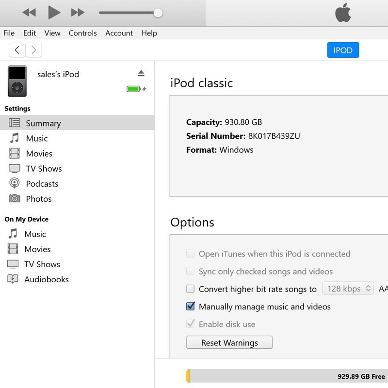 1TB iFlash Solo SSD Solid State Drive w/ PNY Card to Mod iPod 5th/7th Generation gallery
