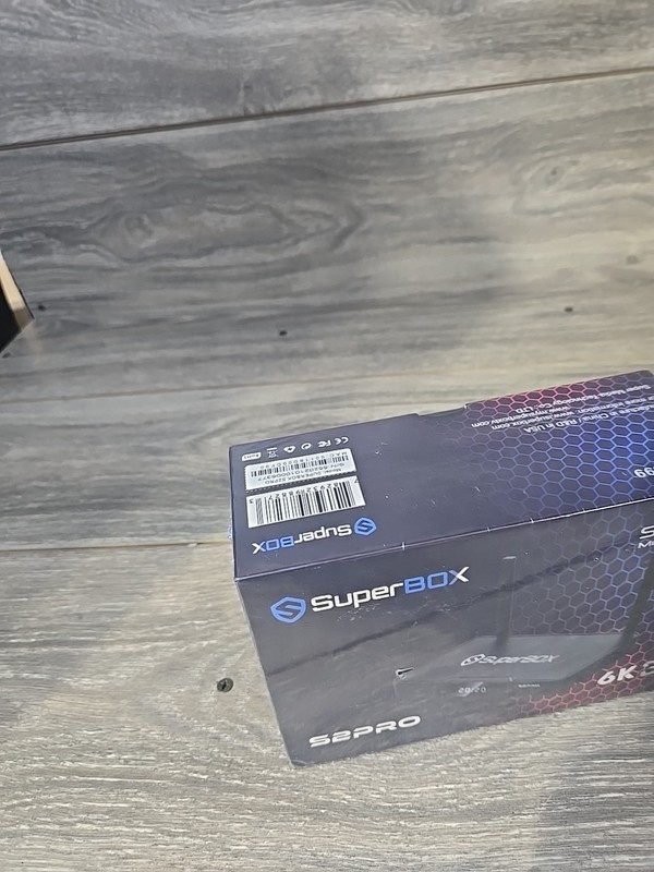SuperBox S2 Pro Android TV Box, 6K 3D Media Player Dual-Band Wi-Fi - NEW SEALED gallery