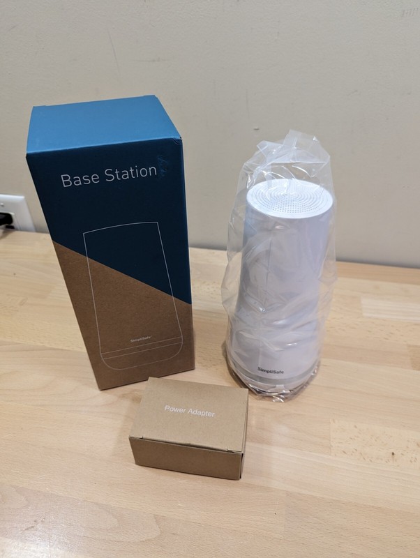BRAND NEW SimpliSafe Base Station – Current Gen 3 (Latest) + Power Adapter