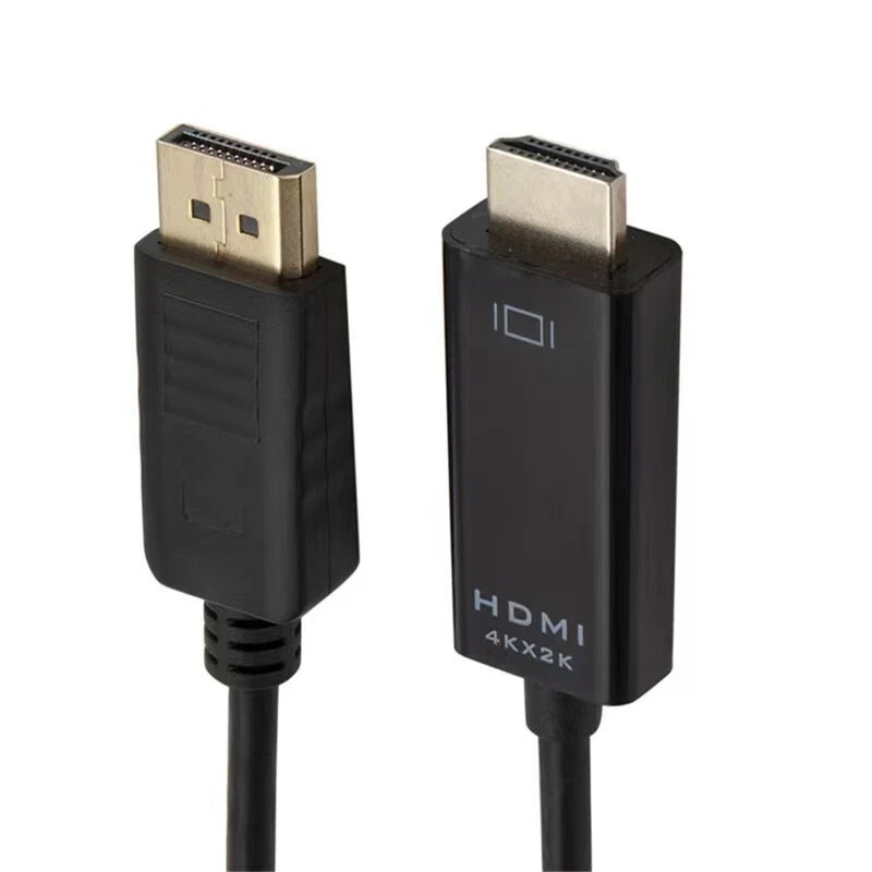 LOT Display Port to HDMI Cable DP Adapter Converter Audio Video PC HDTV 1080P gallery