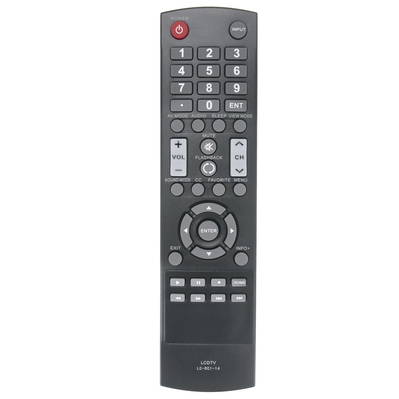 US New LC-RC1-14 Remote Control for Sharp TV LC32LB150U LC42LB261U LC50LB261U gallery