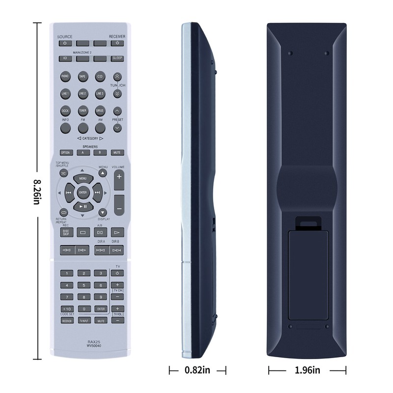 Remote Control RAX25 WV50040 For Yamaha Audio Receiver R-S500 R-S700 R-S500BL gallery
