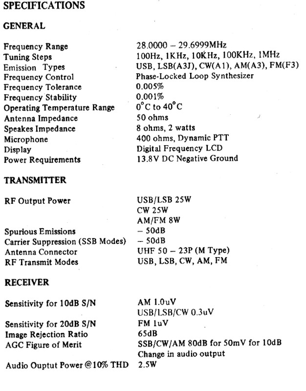 Ranger RCI-2950 26-32MHz 10m 11m AM/FM/SSB/CW CB Radio, Mic, Tested & Working gallery