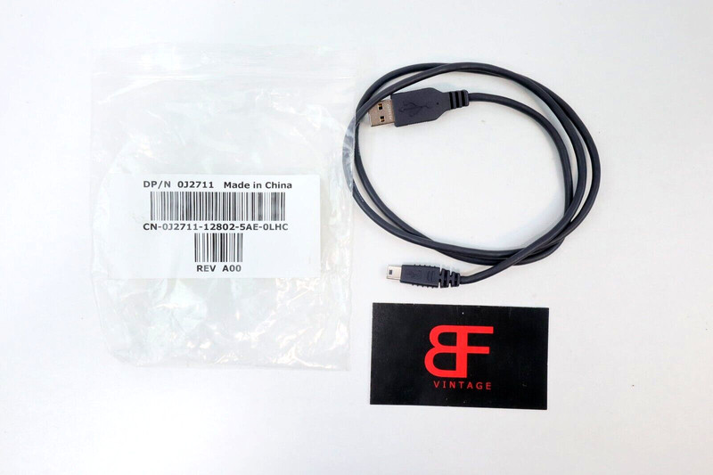 USB CN-0J2711-12802-5C1-0FL6 REV A00 USB to Mini-USB 3ft cable DP/N 0J271 EL4648