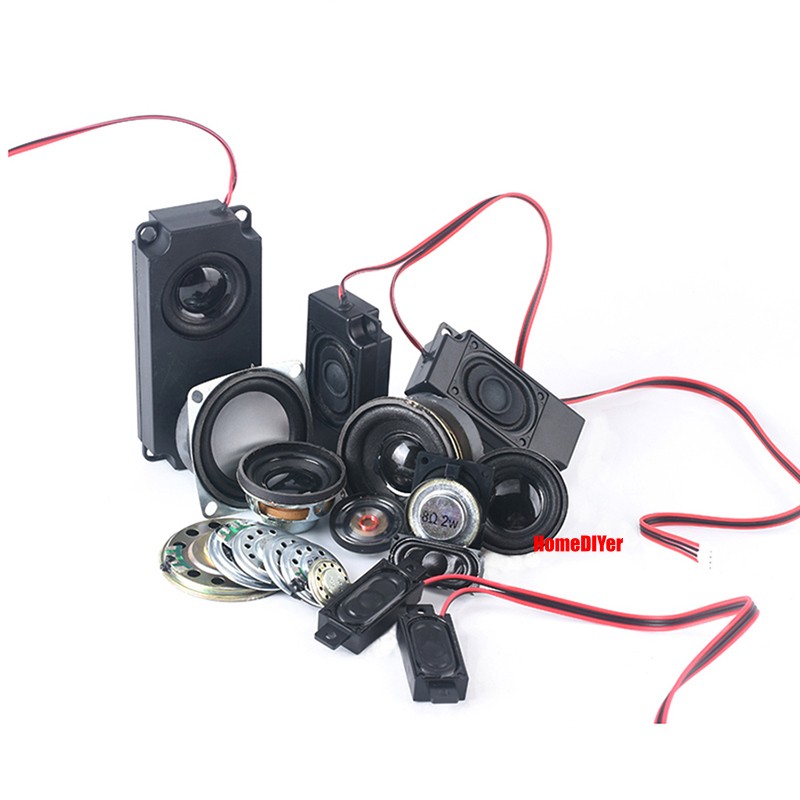 4Ω 8ohm Round/Oval Loud Speaker Small Trumpet 0.25W/0.5W/1W/2W/3W/5W Loudspeaker gallery