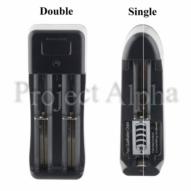 Universal Single Battery Charger (FOR 18650 18350 26650 ONLY) – USA Seller