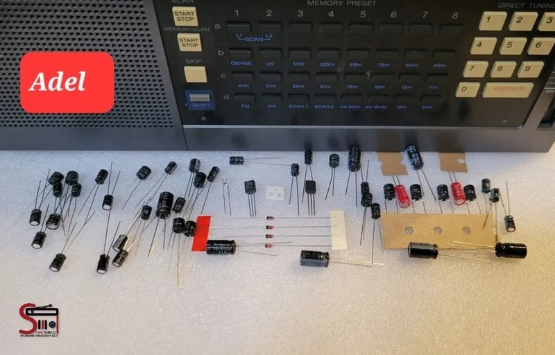 Sony ICF-2010 ICF-2001D Full Repair Kit + 2sk152  Made In Japan + Service Manual gallery