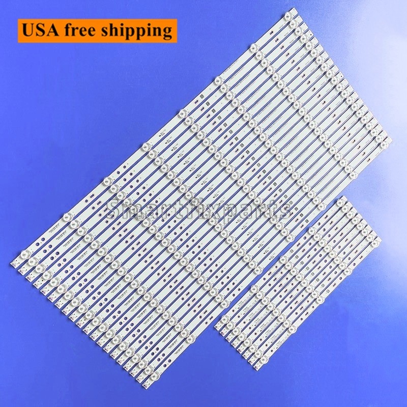 LED Strips For Sony CX-75S01E02-2A752-0-V-4CM 750TV07 750TV08 V1 KDL-75W809C
