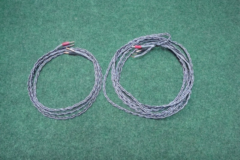 Kimber Kable 4VS Series 2Pcs 1ea. x 7.75′ & 1ea. x 16′ Seaker Wire Gray Black