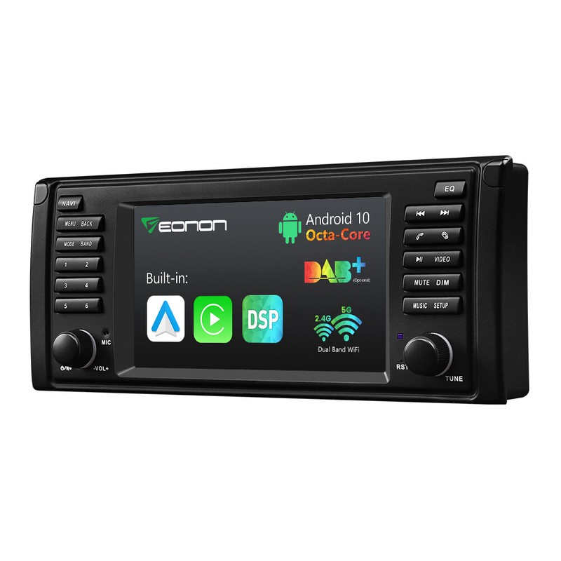 Eonon Q49Pro 8Core 7″ Android Auto 10 Car Play Stereo Radio GPS Navi For BMW E39
