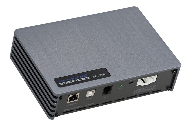 Zapco HB 410 II 8A 10-Channel DSP/ 8-Ch. Class AB Amplifier Bluetooth/31-Band EQ