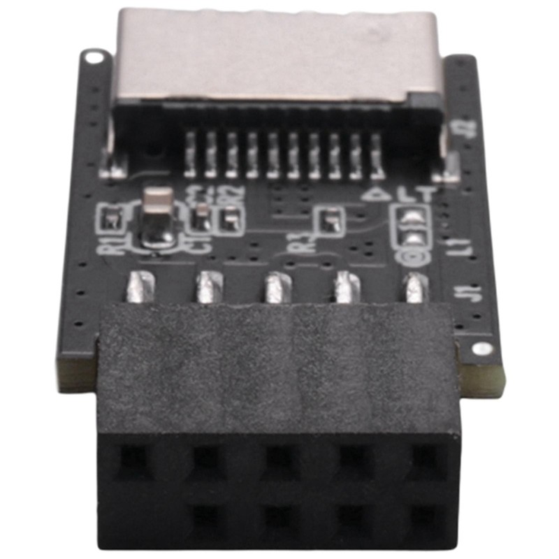 Converter USB3.2 TYPE-E Motherboard USB2.0 9Pin to TYPE-C A-KEY Front Connector gallery