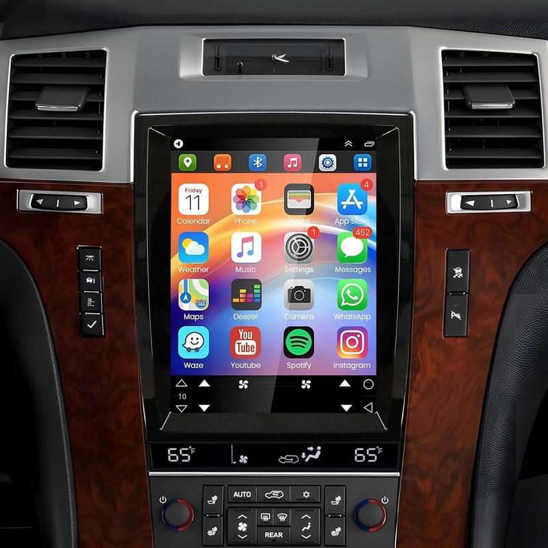 9.7» Android Car Stereo Radio RDS Apple Carplay For Cadillac Escalade 2007-2014