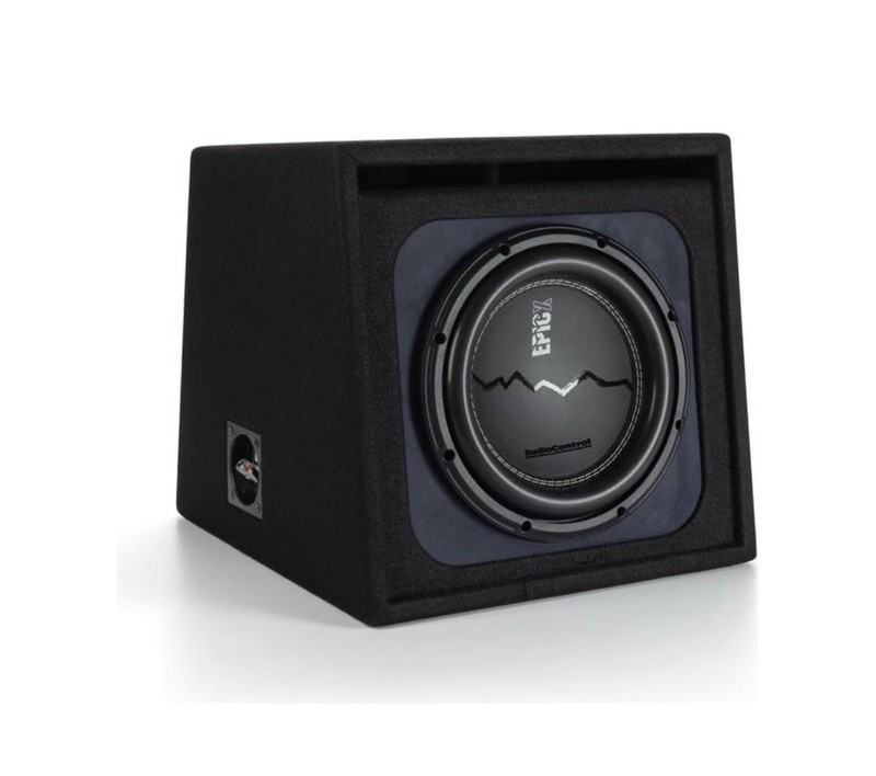 EPICX Single 10” Loaded Subwoofer Enclosure, 750W Vented Ported Sub Box 10″ New