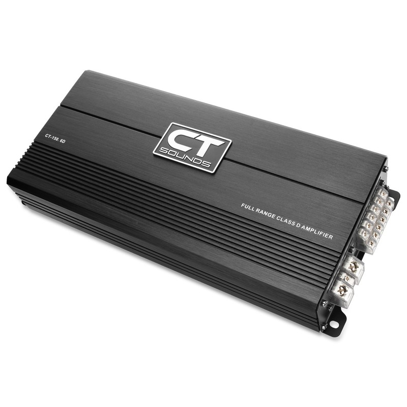 CT Sounds CT-150.6D 1500W RMS Full-Range Class D 4-Channel Car Amplifier gallery