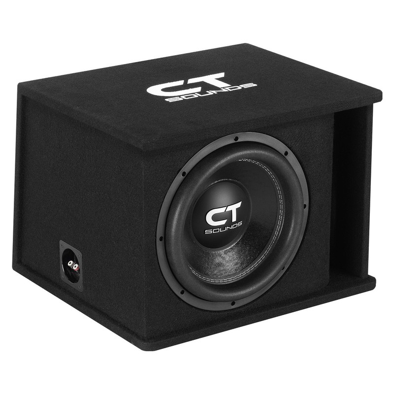 CT Sounds Single 12” 1300W Loaded Tropo Series Subwoofer Box – TROPO-1X12D2
