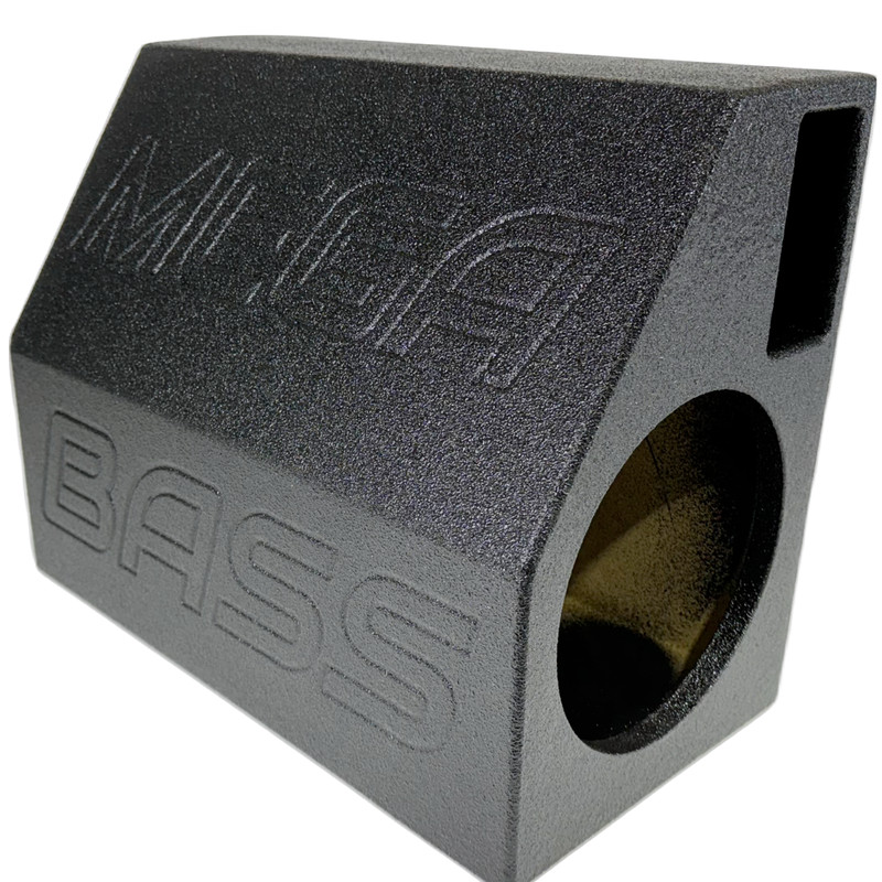 Universal Single Regular Cab Subwoofer Box 1×8” Ford Gm Bolero Style Mini P-SIDE