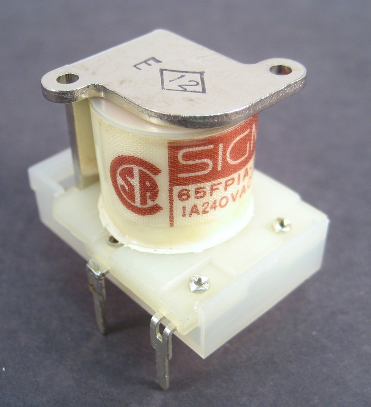 Sigma 65FP1A-12DC SPDT Relay: 12V Coil: 1A/240VAC/24VDC: Great Price!!