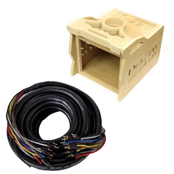 RADIO BOX FOR 3 EQUALIZADORES AND 1 RADIO + PROFESSIONAL MEDUSA 50FT 10 CHANNELS