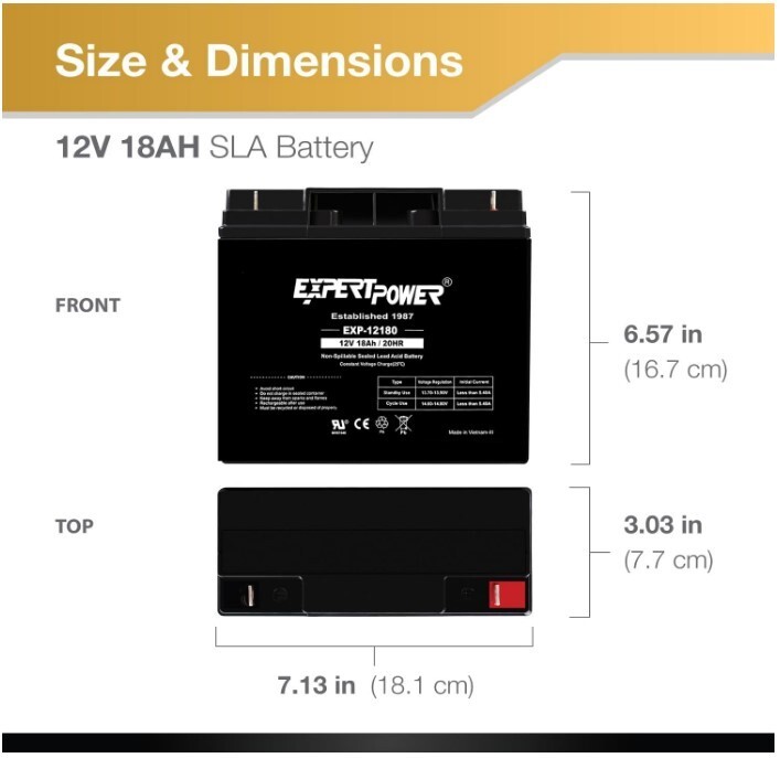 12V 18AH Replacement Battery for Jump n Carry JNC660 JNCAIR JNC 660 gallery