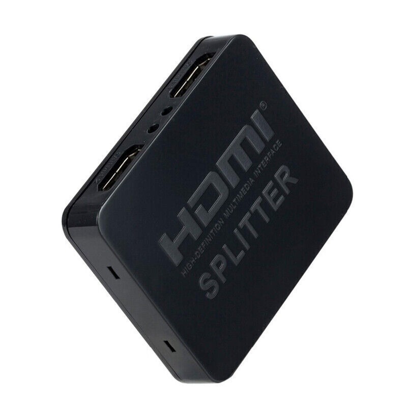 1 In 2 Out Portable HDMI Splitter 1080P 4K 1X2 HDCP Stripper 3D Power Amplifier gallery