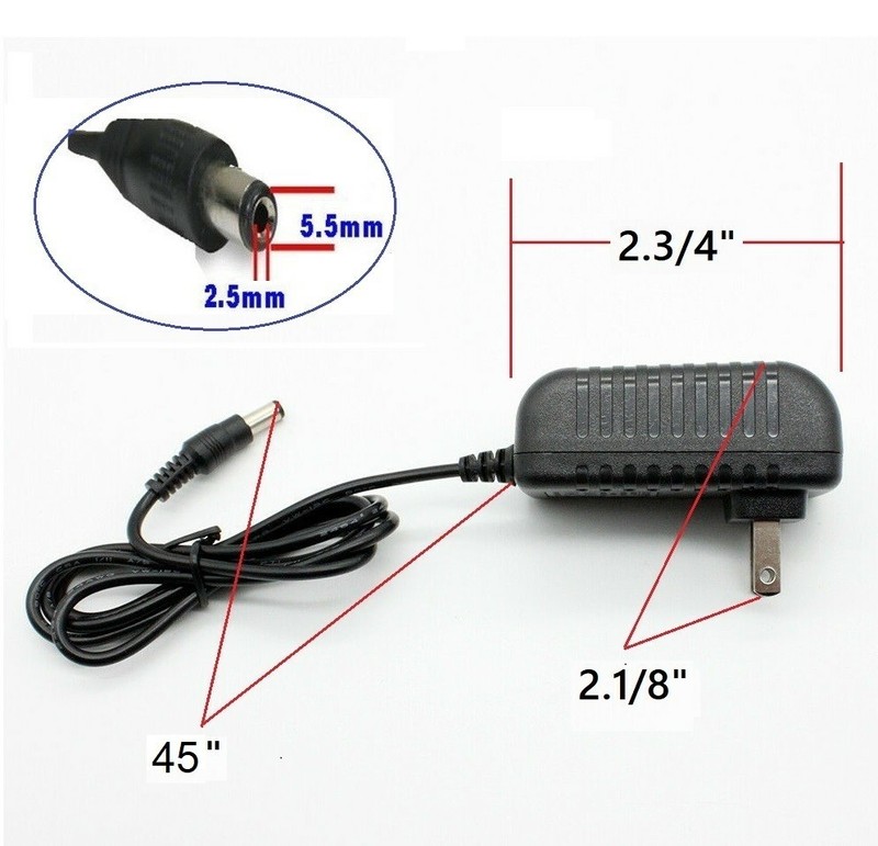 7V 2A AC/DC Adapter Power Supply for Home Electrics with 5.5x2.5mm DC Plug gallery