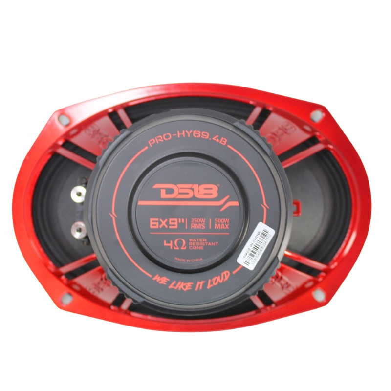 DS18 6x9 500W 4-Ohm Hybrid Mid-Range Loudspeaker w/ Built-in Driver PRO-HY69.4B gallery