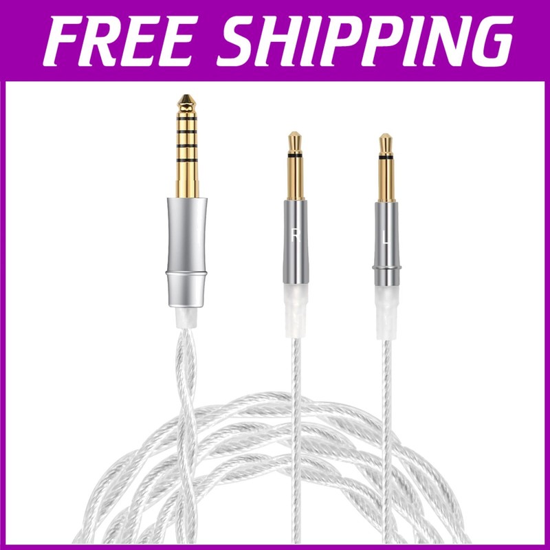 Balanced Cable for Meze99 Classics – 4.4mm to Dual 3.5mm