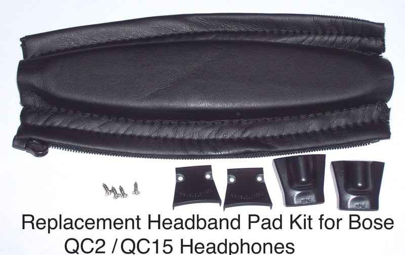 Replacement Headband Cushion pad KIT for QuietComfort 2 QC2 QC15 BOSE Headphones