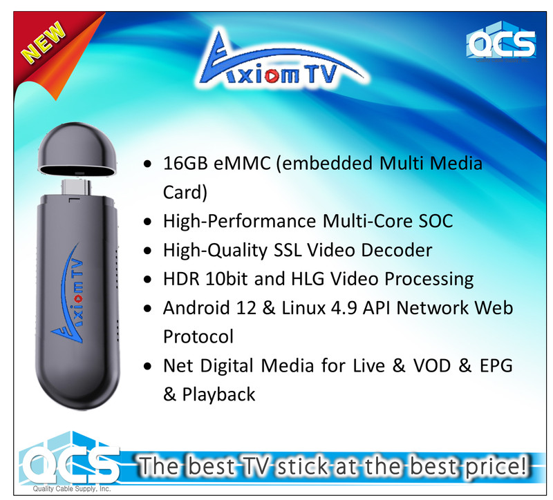 AxiomTV 2024 Quad Core 64 Bit 16GB Memory MaxTV Gold Stick gallery