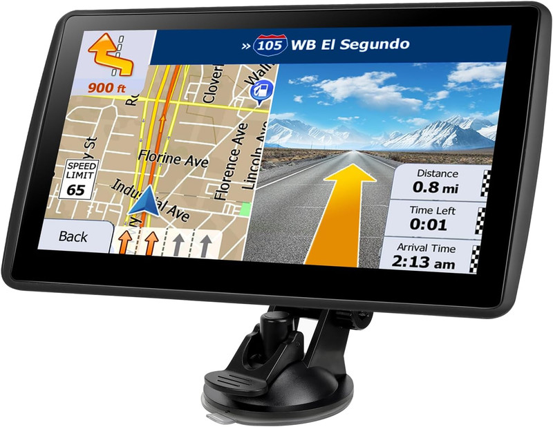 7 Inch GPS Navigator for Car Truck RV, 2026 Latest Map GPS for Car with Free Lif