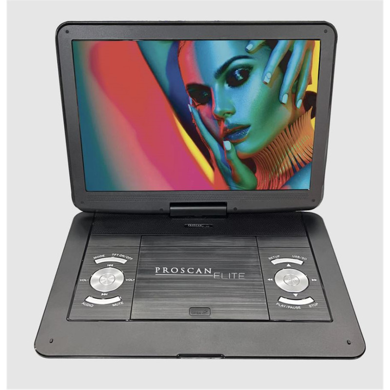 Proscan Elite 13.3″ Portable DVD Player Black PEDVD1332