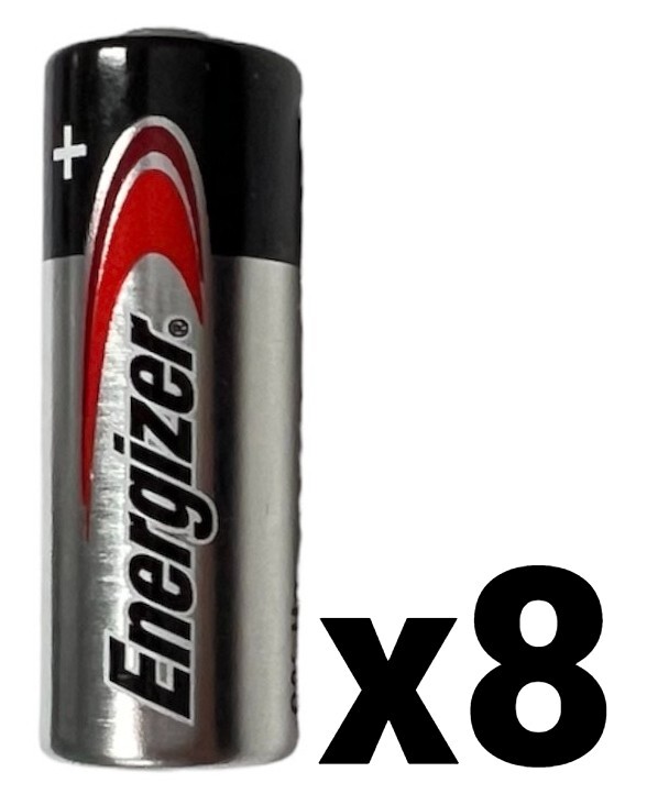 8 EIGHT ENERGIZER A23 BATTERY GP23 GP23AE 23A 21/23 23GA MN21 23AE 12v BRAND NEW