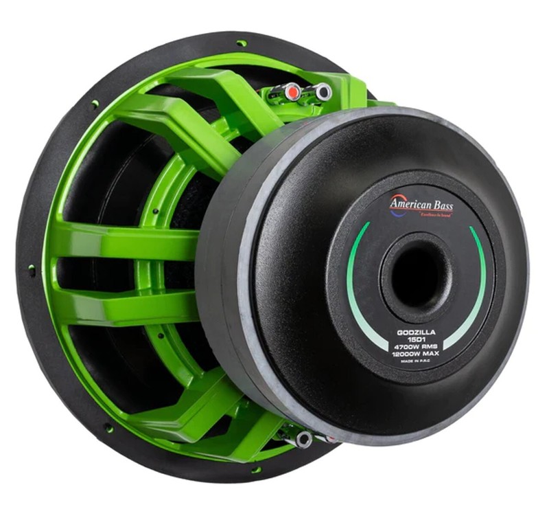 (2) American Bass GODZILLA 15D1 | 15 Inch 12,000W DVC 1 Ohm Car Audio Subwoofers gallery