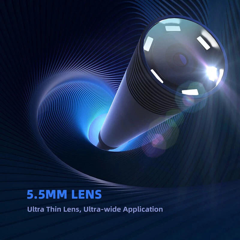 6LED USB Snake Endoscope Borescope HD Inspection Camera For Android Type C Lot gallery