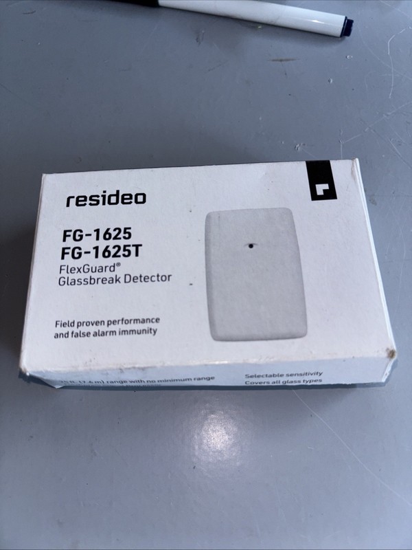 Resideo FG-1625 Flexguard Glass Break Detector New