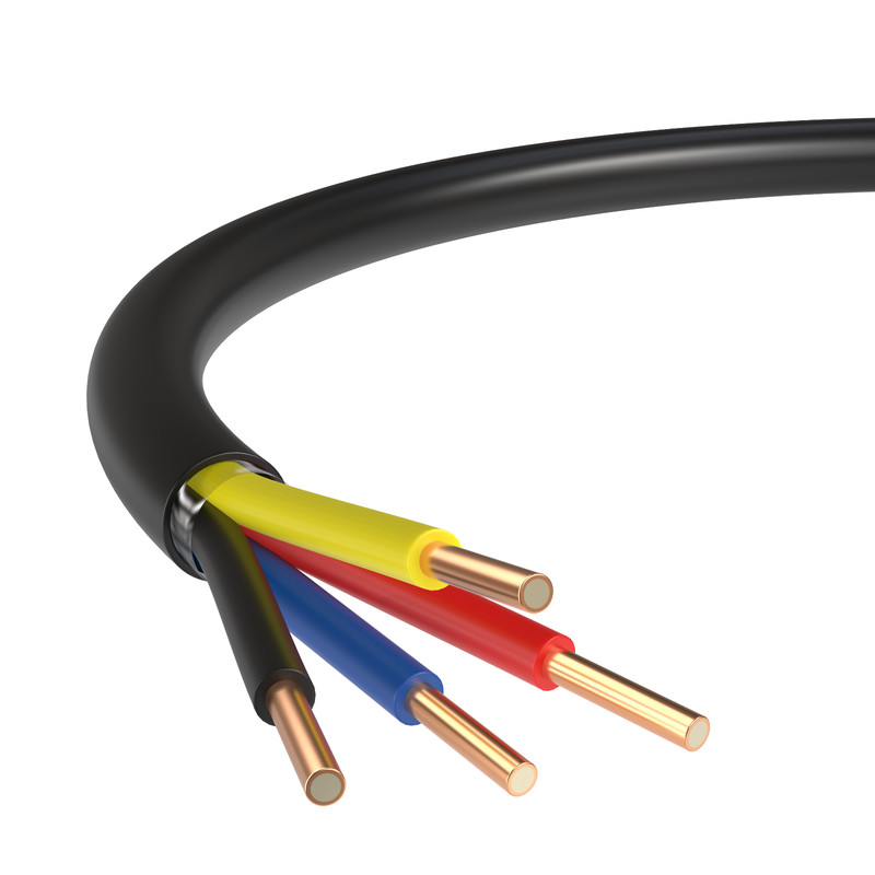 500FT Alarm Security Cable Outdoor 18AWG SOLID CCA 18/4 Direct Burial Bulk Wire gallery