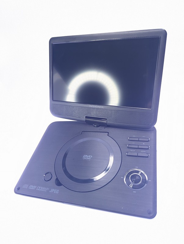 Insignia 10″ Portable DVD Player with Swivel Screen – Black NS-P10DVD20