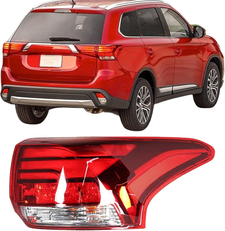 Passenger Side Outer Tail Light Assembly for Mitsubishi Outlander 2016-2021