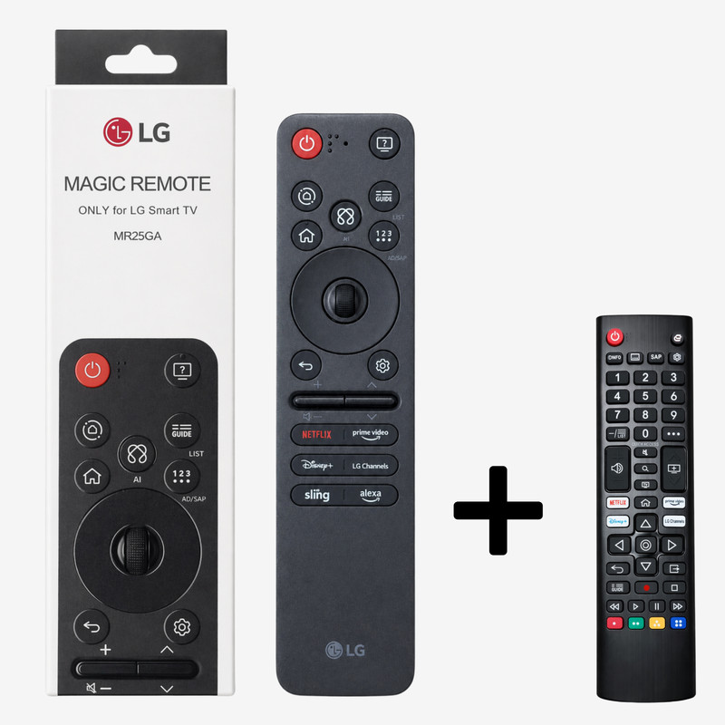 LG Smart TV Remote Control + Universal LG Remote Bundle For 2022-2025 Smart TV’s