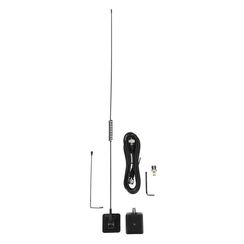 Intellitron MA-1901 Dual-Band Glassmount Antenna 50w 12ft coax