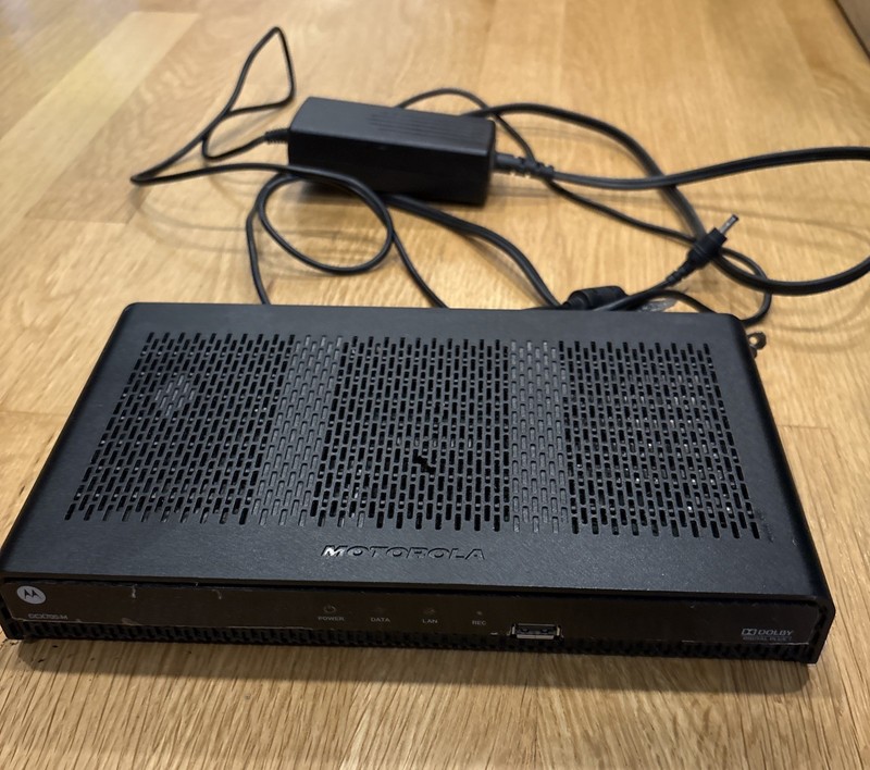 Set Top Box Motorola DCX700-M High Definition Receiver All Digital