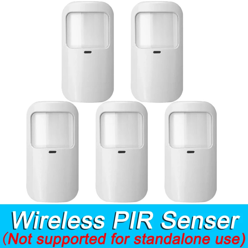 433MHz Wireless PIR Motion Sensor Detector for Home Security Alarm System White gallery