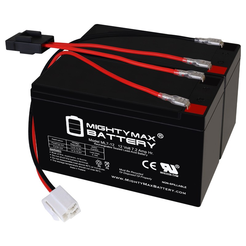 Mighty Max 12V 7Ah SLA Battery Compatible With Razor Pocket Mod Scooter, Vespa