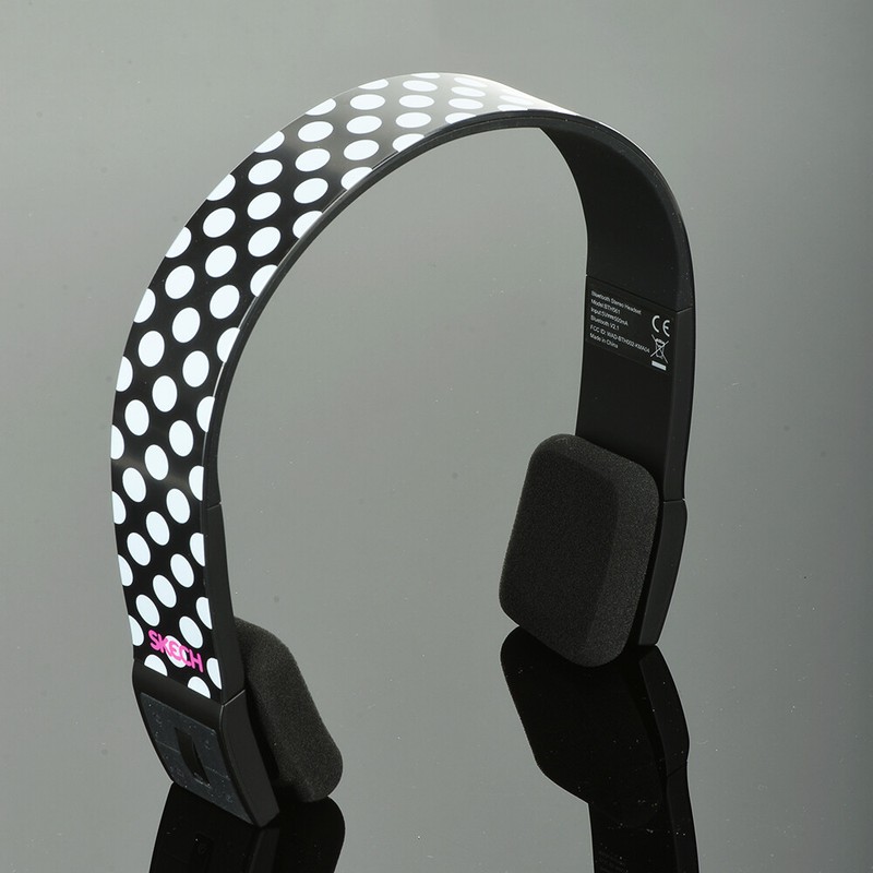 Bluetooth Wireless Headphones On the Ear Ear Pad Stereo Headband Headsets w/ Mic