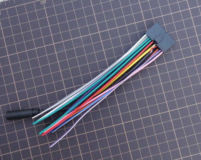 20-pin Wire Harness for Jensen multimedia receiver CAR70V CAR910X CAR910 CAR10