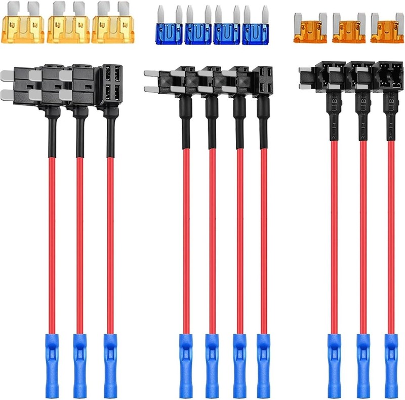 Adaptador de fusible de circuito adicional para automóvil de 12 V 50040R